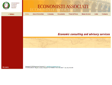 Tablet Screenshot of economistiassociati.com